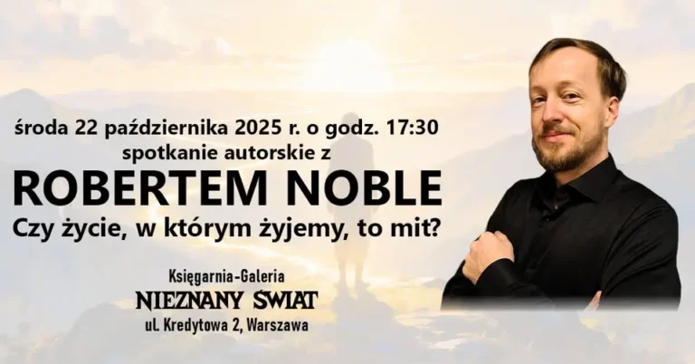 robert noble wieczór autorski nieznany świat